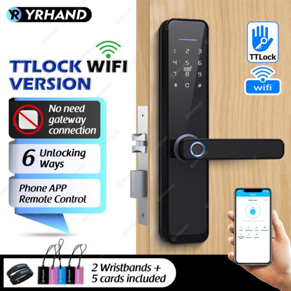 wifi smart door lock