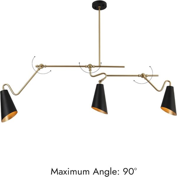 linear chandelier