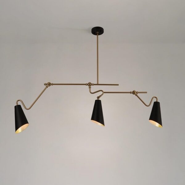 linear chandelier